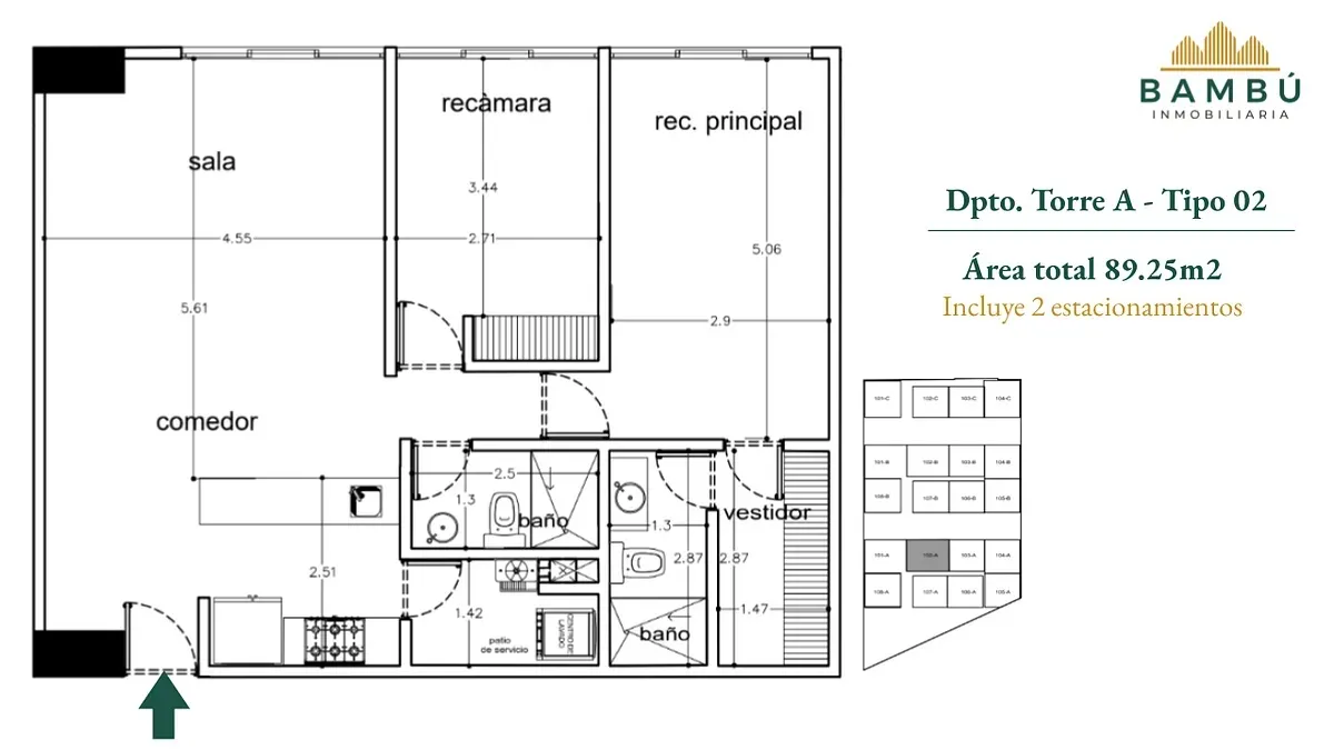 Plano del Modelo B
